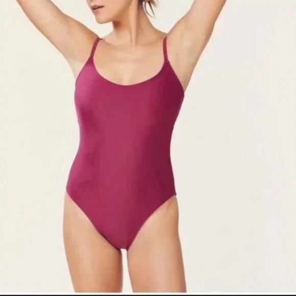 NWT!!!  Andie Women's Baia Bathing Suit - Plum - Picture 1 of 14